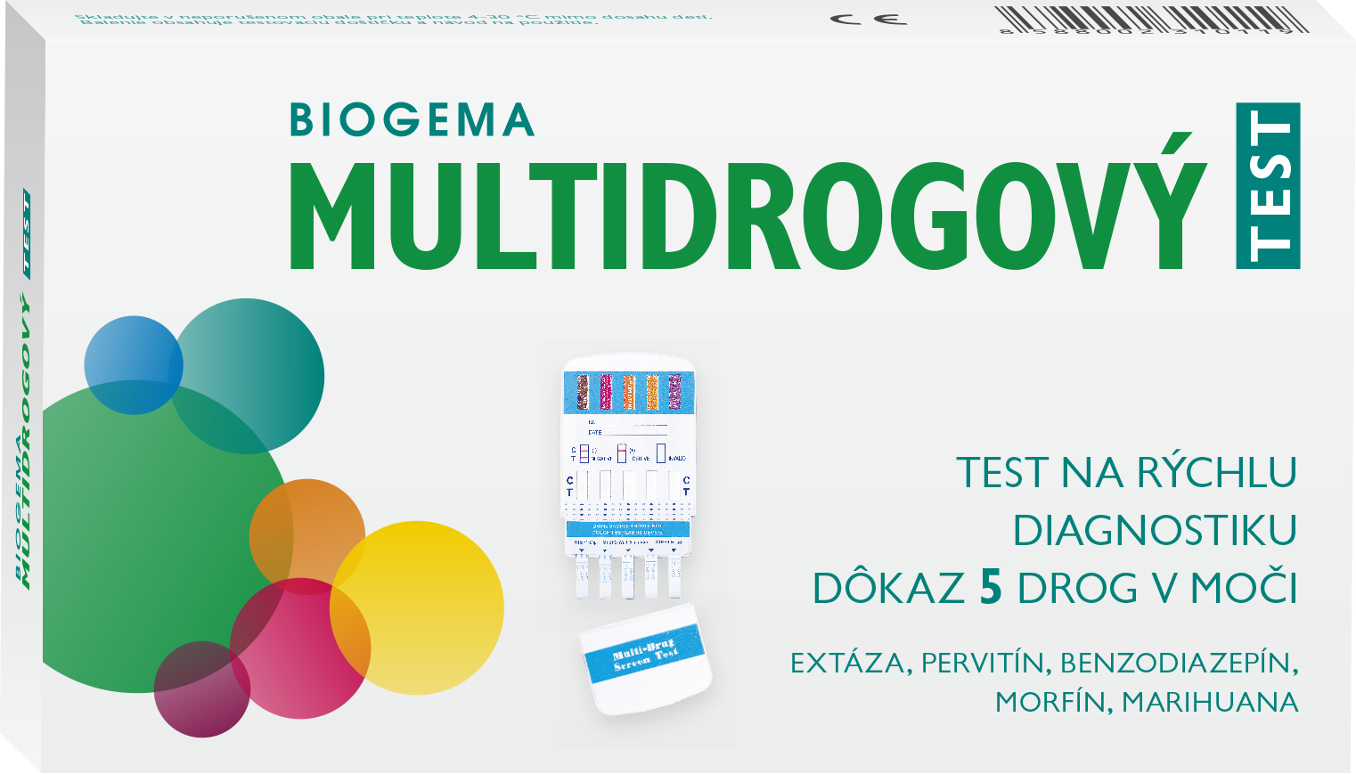 Multidrogov� TEST z mo�u 5 parametrov